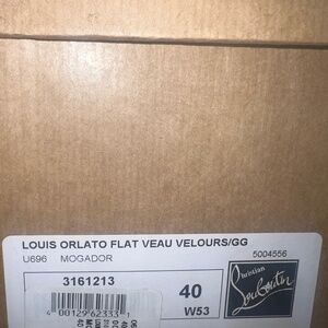 Christian Louboutin High-Top Blue Suede 👟